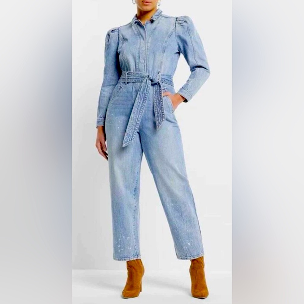 Blue Denim Jumper Relaxed Fit